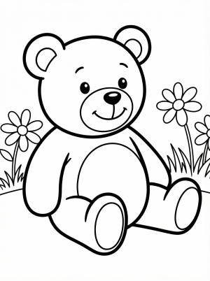 Bears coloring pages