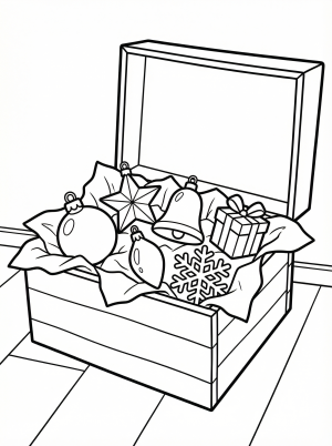 Christmas Ornaments coloring pages