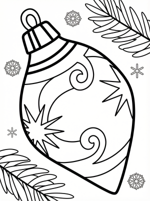 Vintage Ornament coloring page