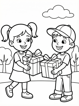Christmas coloring pages
