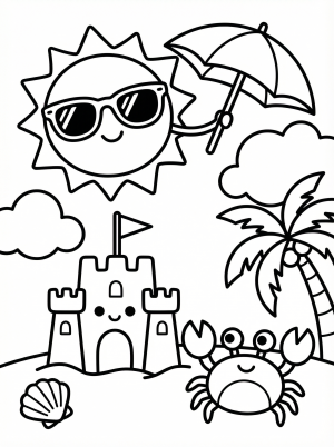 Cute & Kawaii coloring pages