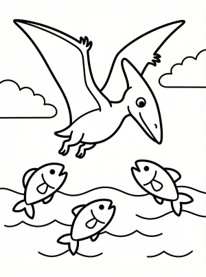 Dinosaurs coloring pages