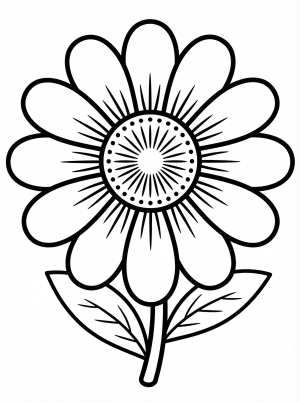 Daisies coloring pages