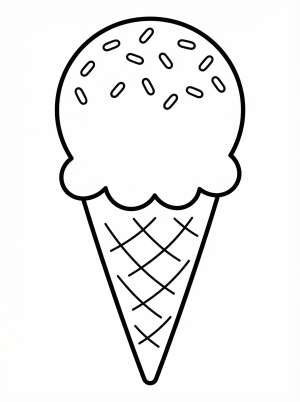 Ice Cream coloring pages