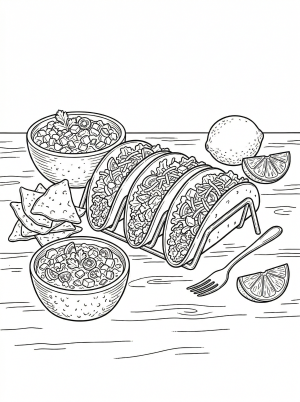 Food & Treats coloring pages