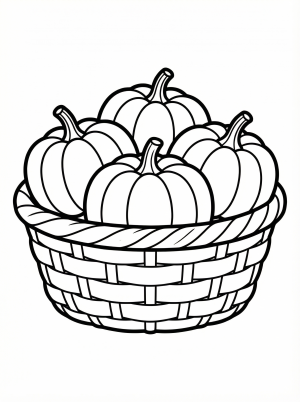 Pumpkins coloring pages