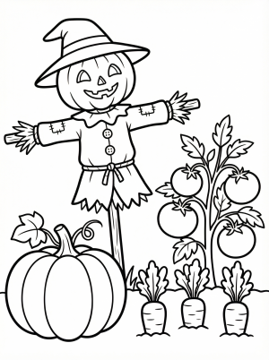 Gardens coloring pages