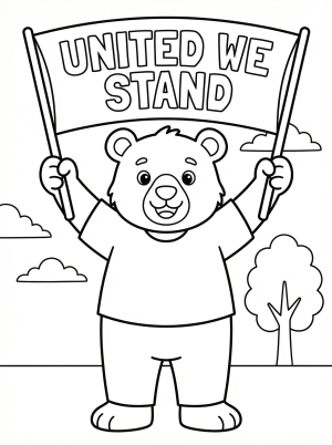 United We Stand banner