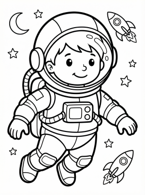 Astronaut Coloring Pages coloring pages