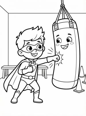 Superheros coloring pages