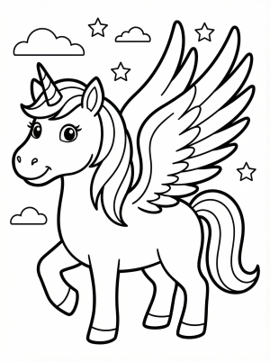 Unicorn With Angel Wings